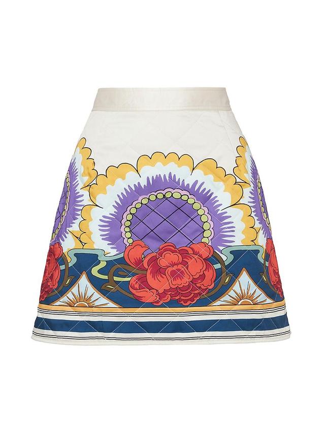 La Double J Edie Skirt FOULARD LIBERTY XS Product Image