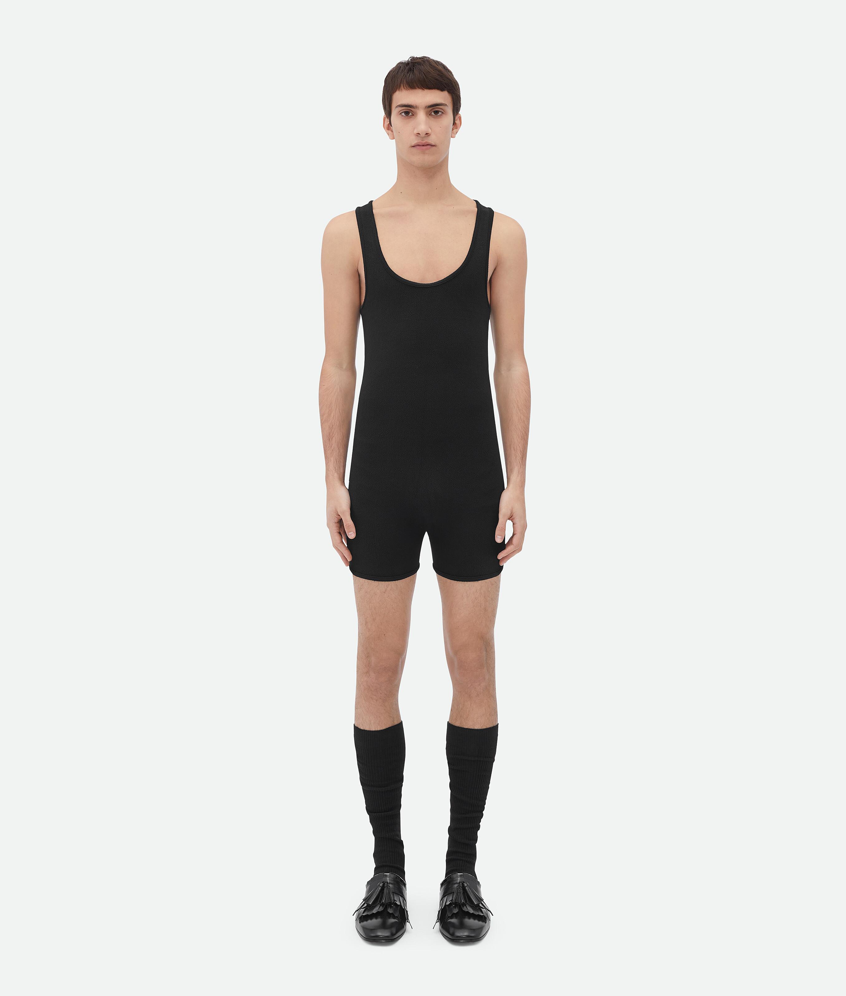 Men's Textured Nylon Body in Black Product Image