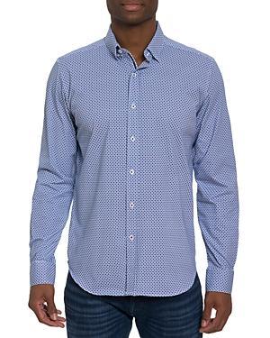 Robert Graham Girman Tailored Fit Long Sleeve Button Front Stretch Shirt Product Image