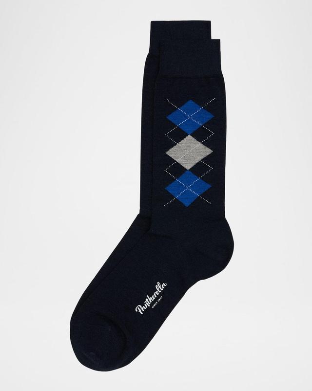 Men's Locke Argyle Merino Socks Product Image