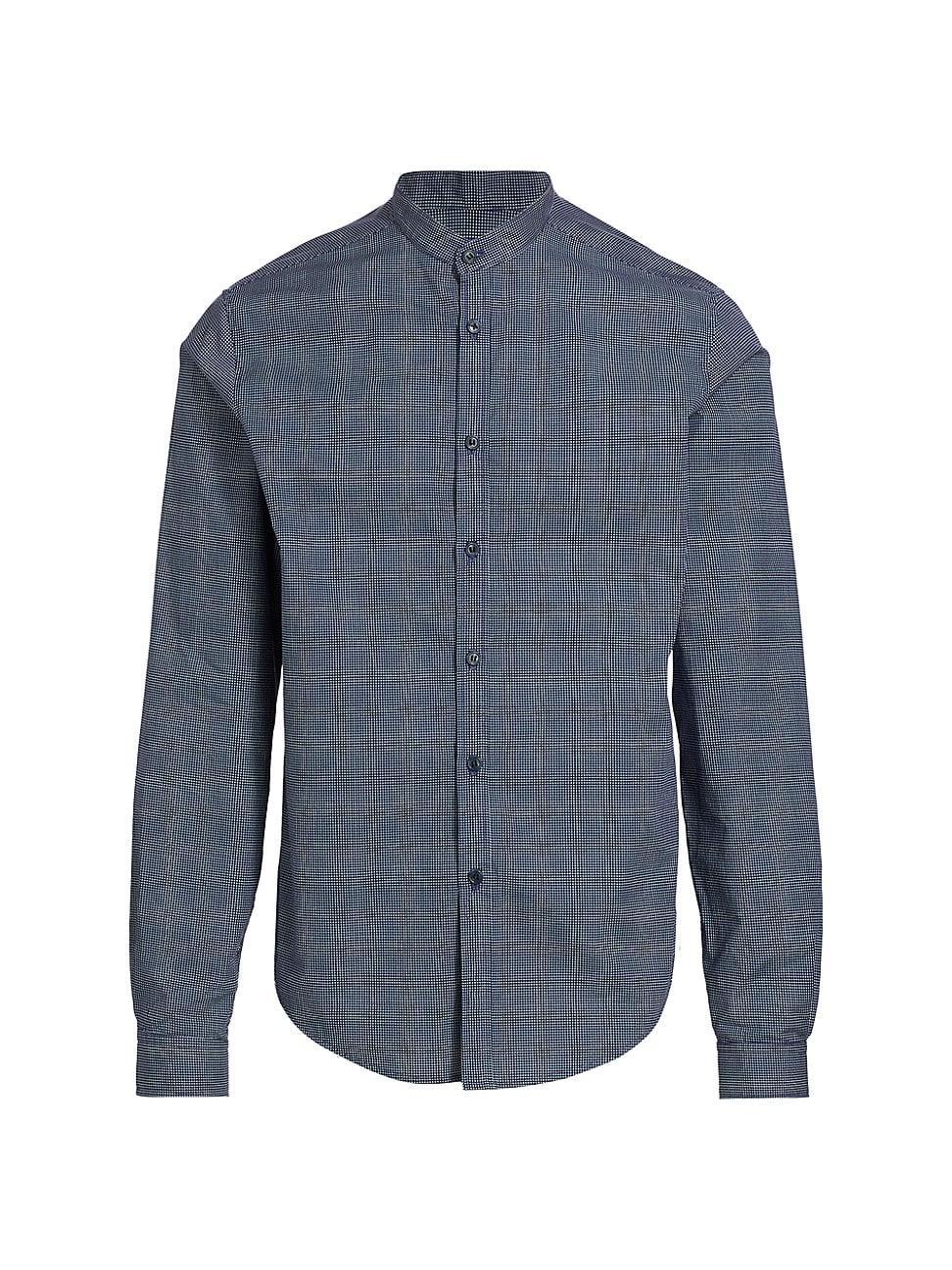 Mens Harrison Checked Cotton Shirt Product Image