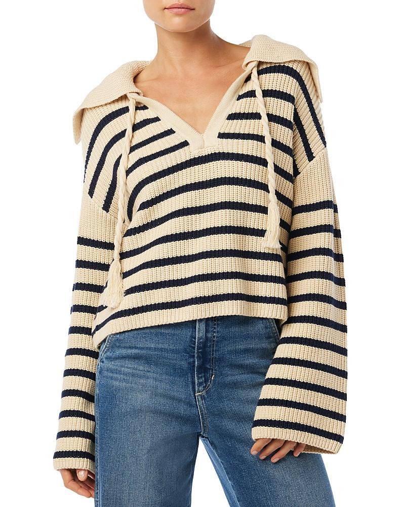 Womens The Sloane Striped Popover Sweater Product Image