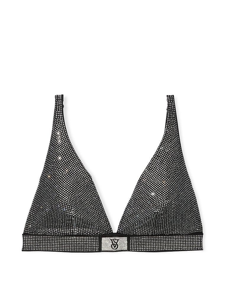 Shine Cotton Wireless Plunge Bralette Product Image