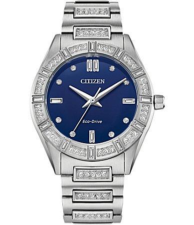 Citizen Eco-Drive Crystal Watch, 34mm Product Image