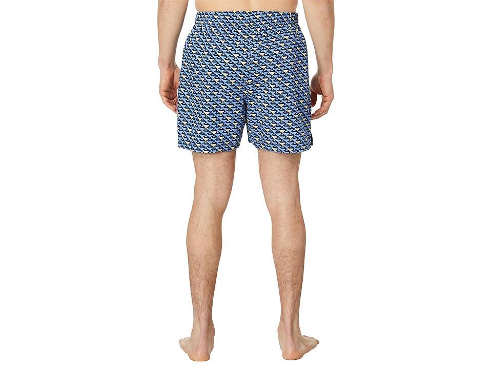 Tommy Bahama Cotton Woven Boxers (Navy Margaritas) Men's Underwear Product Image