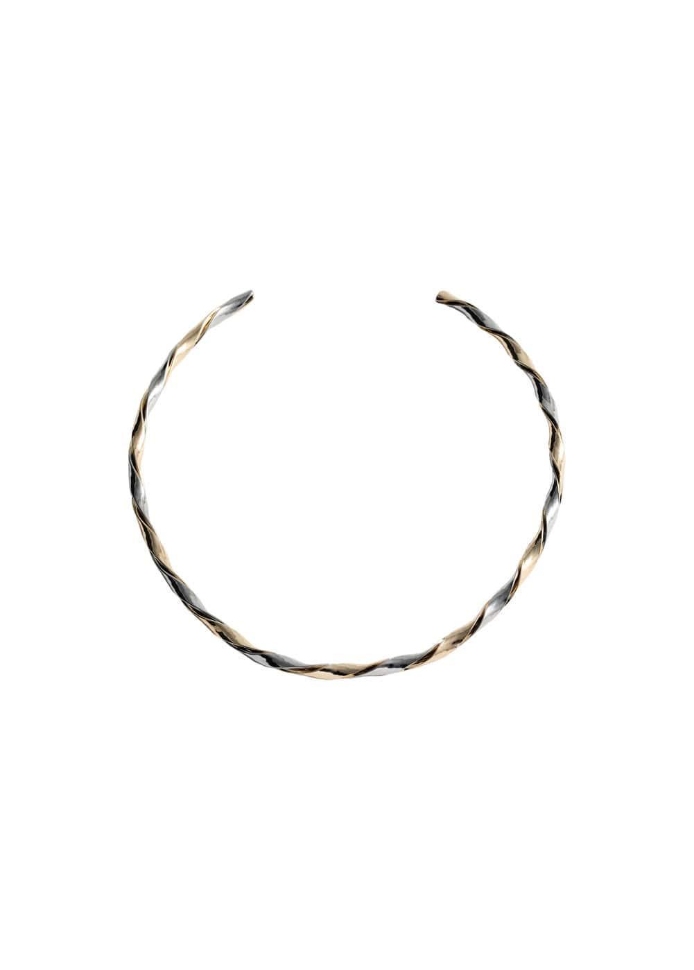 MANGO - Irregular combined necklace - One size - Women Product Image