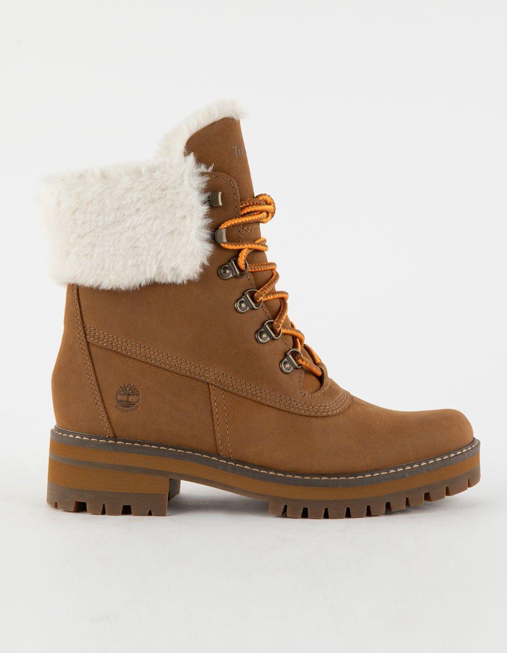 TIMBERLAND Courmayeur Valley 6-Inch Water Proof Warm Lined Womens Boots Product Image