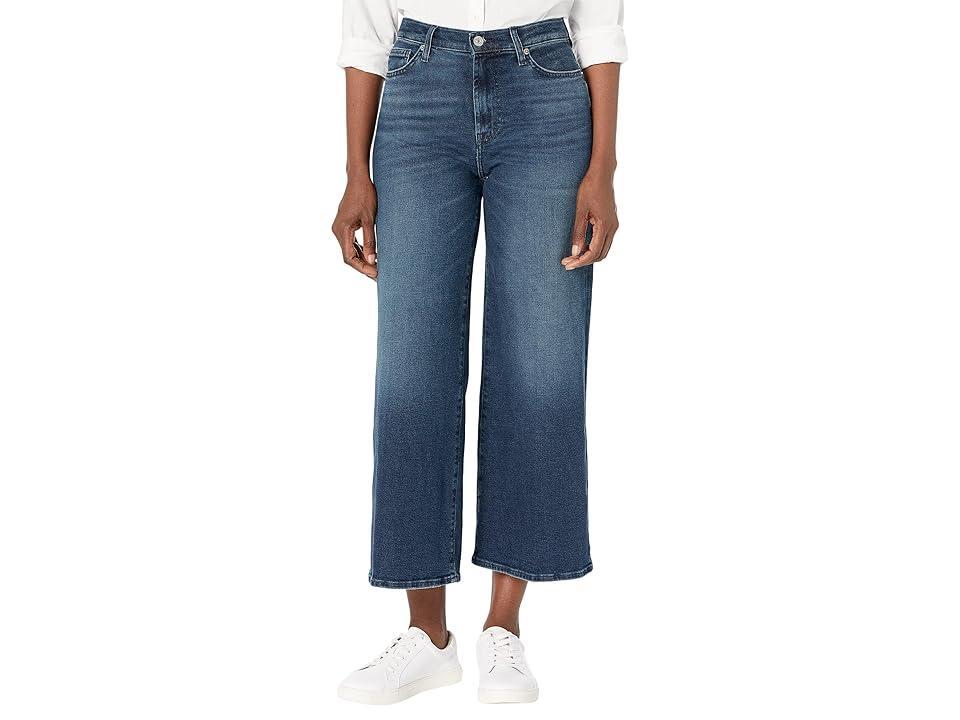 7 For All Mankind Cropped Joggers in Luxe Vintage Blueland (Luxe Vintage Blueland) Women's Jeans Product Image