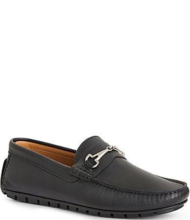 Bruno Magli Mens Darius Driving Leather Moccasins Product Image