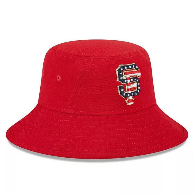 Mens New Era San Francisco Giants 2023 Fourth of July Bucket Hat Product Image