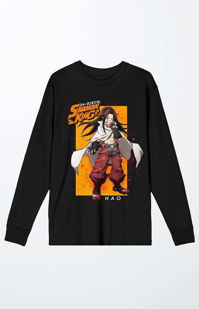 Men's Shaman King Hao Asakura Long Sleeve T-Shirt Product Image