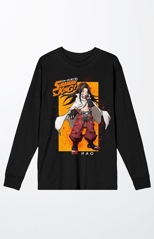 Men's Shaman King Hao Asakura Long Sleeve T-Shirt Product Image