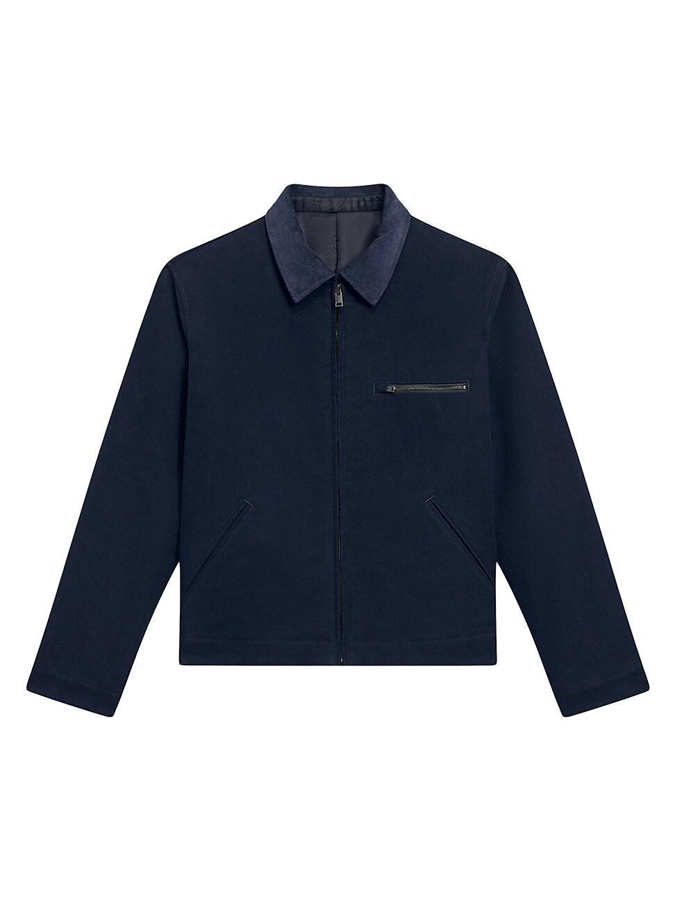 Mens Stretch Cotton Twill Workwear Jacket Product Image