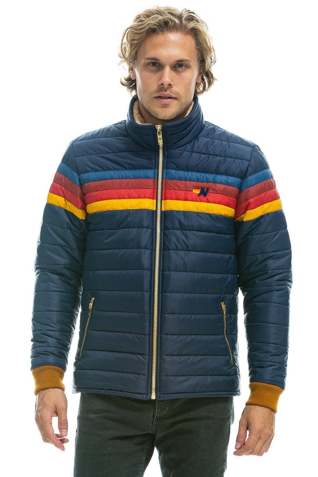 4 STRIPE JACKET -  NAVY Male Product Image