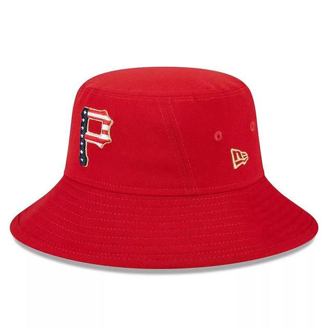 Mens New Era Pittsburgh Pirates 2023 Fourth of July Bucket Hat Product Image