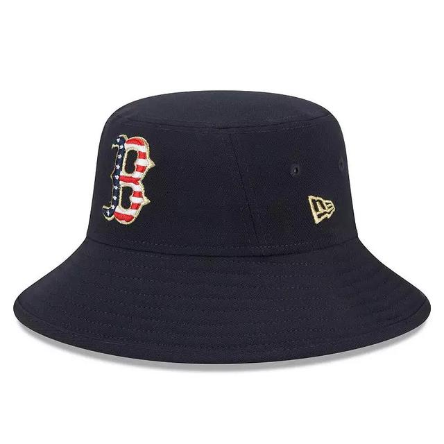 Mens New Era Boston Red Sox 2023 Fourth of July Bucket Hat, Blue Product Image