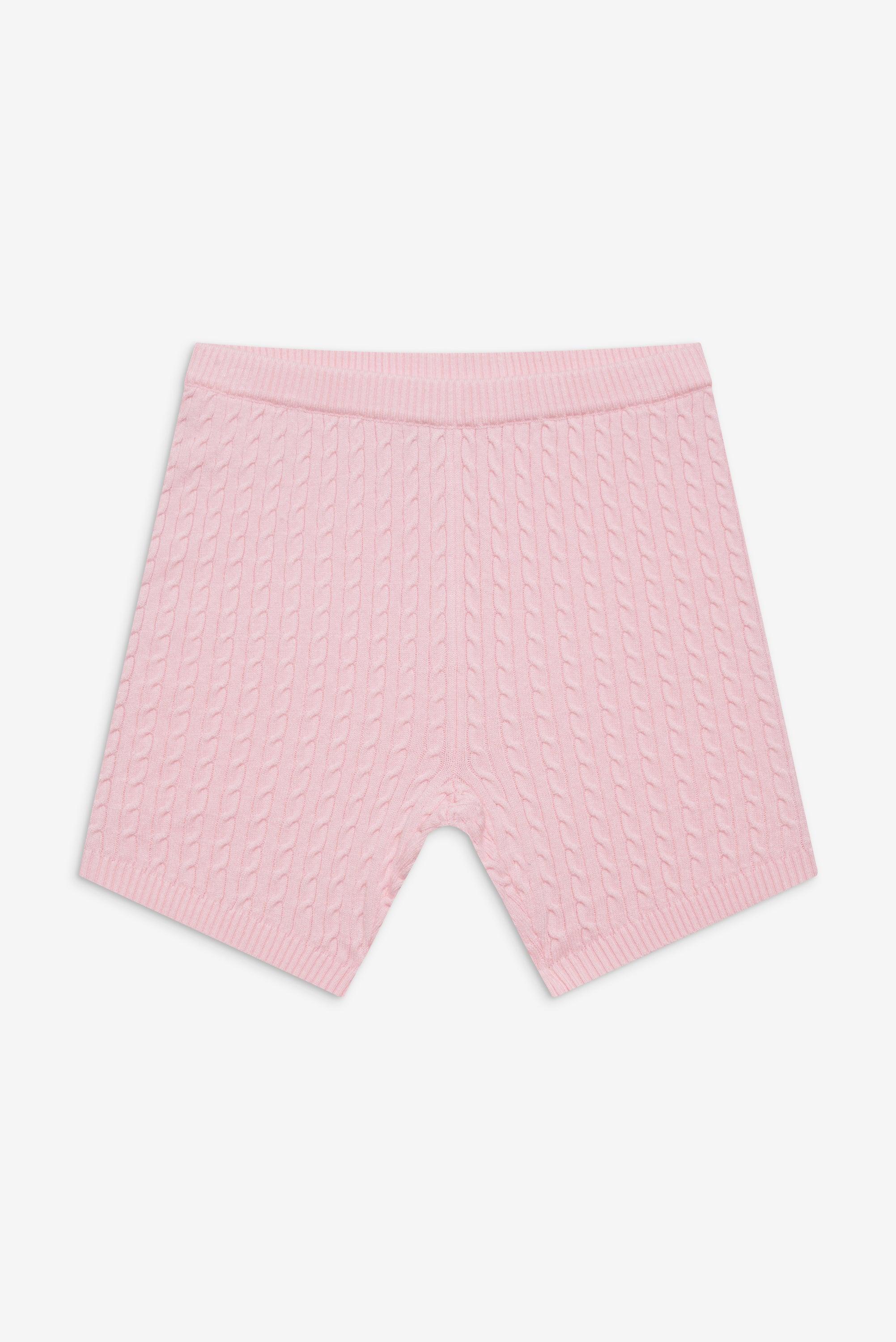 Ariel Knit Shorts - Cozy Pink Product Image