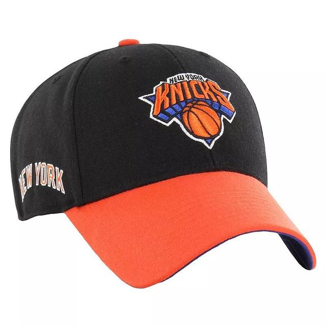 Mens 47 /Orange New York Knicks City Edition MVP Adjustable Hat Product Image