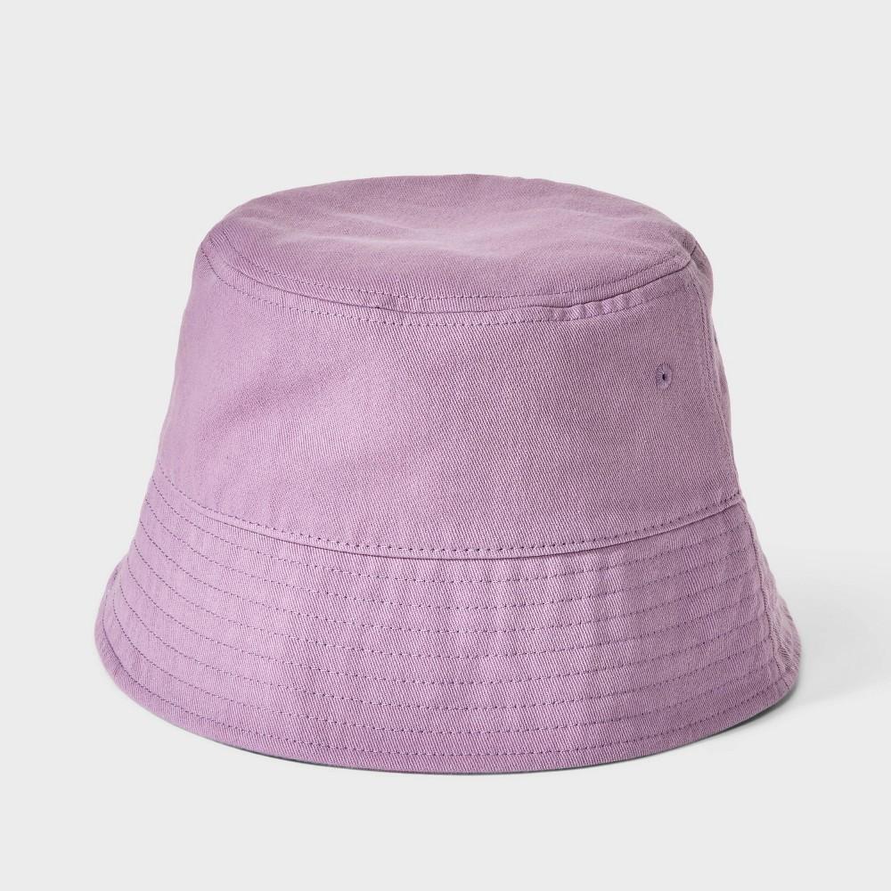 Mens Cotton Bucket Hat and Orange Cord - Original Use Purple Product Image