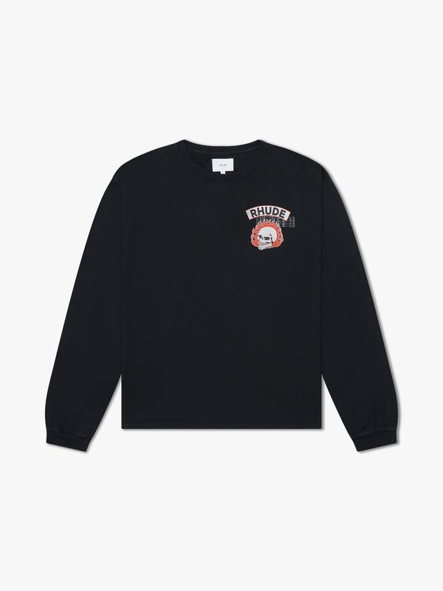 RHUDE 92 RALLY LS TEE Male Product Image