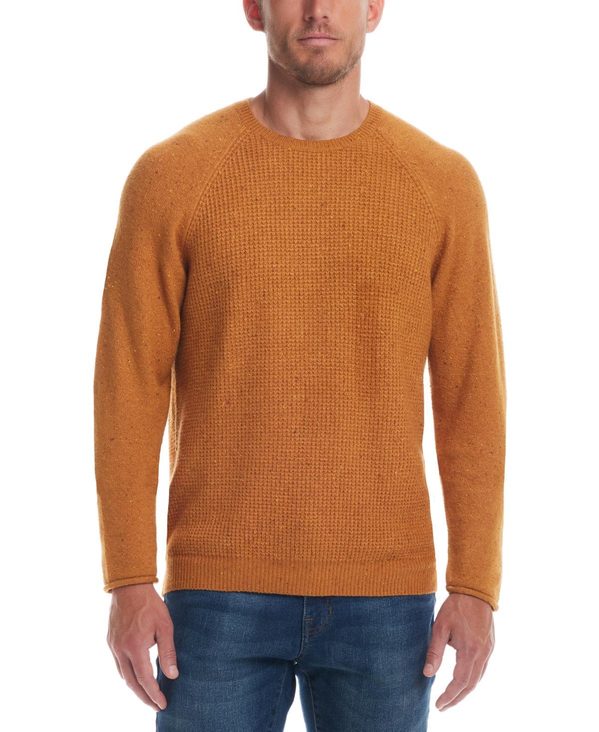 Weatherproof Vintage Mens Waffle Crew Neck Sweater Product Image