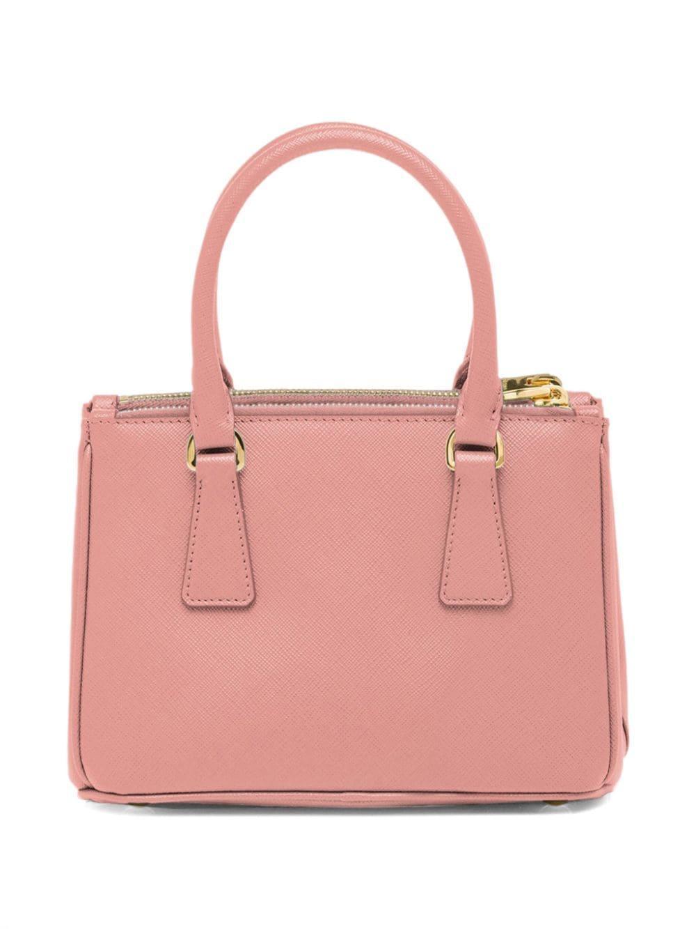 Galleria Saffiano Leather Mini-bag In Pink Product Image