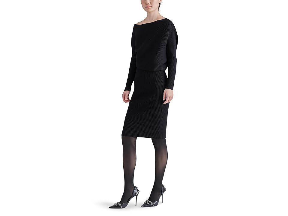 Steve Madden Lori Boat Neck Sweater Dress Product Image