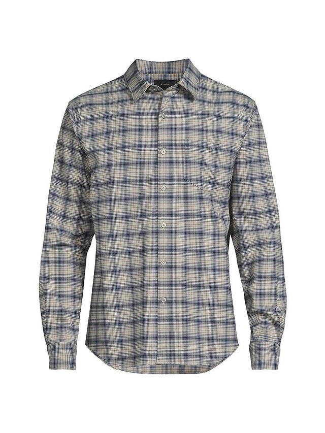 Mens Oceanic Plaid Shirt Product Image