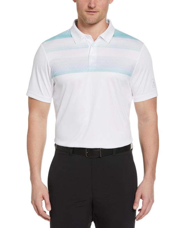 Pga Tour Mens Stitched Chest Block Polo Shirt Product Image