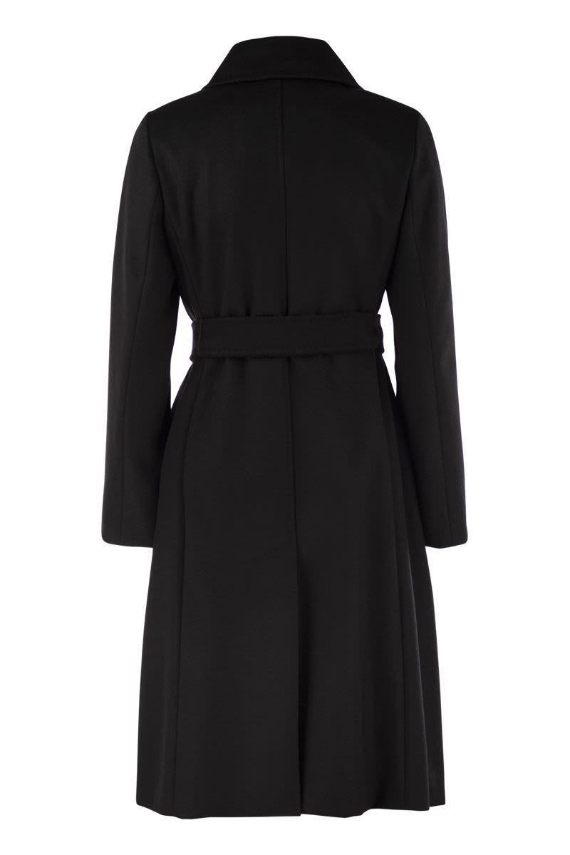 MAX MARA Maxmara Studio Bcollag Coat In Black Product Image