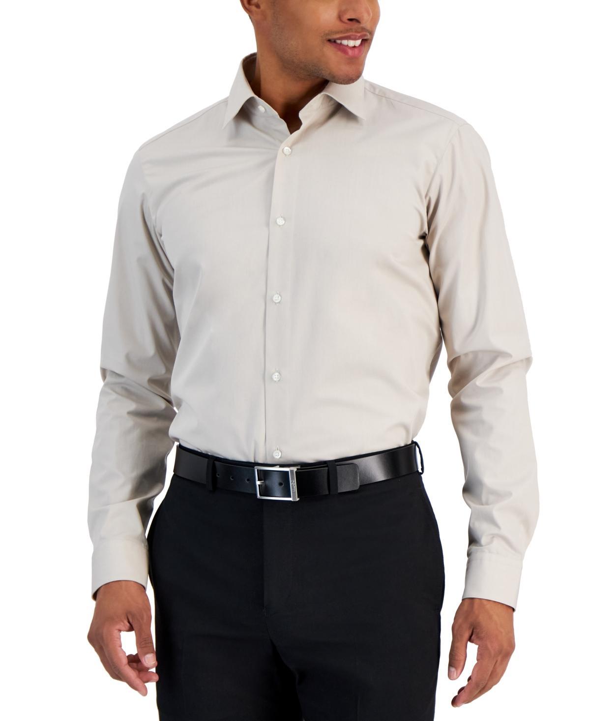 Hugo by Hugo Boss Mens Modern-Fit Dress Shirt Product Image