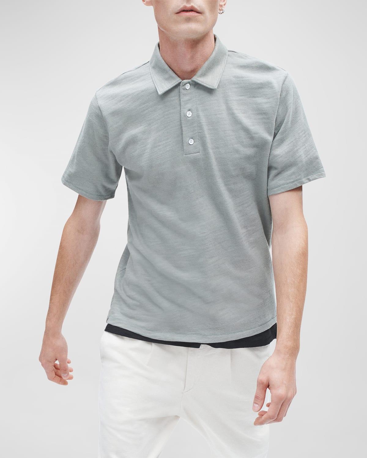 Mens Classic Flame Polo Shirt Product Image