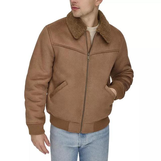 Mens Levis Faux Shearling Bomber Jacket Product Image