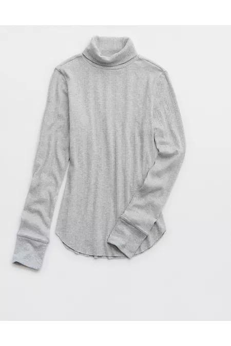 Aerie Essential Turtleneck Layering T-Shirt Women's Product Image