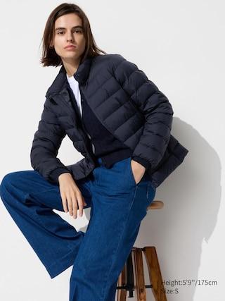 Womens Ultra Light Down Jacket with Anti-Static Navy XS UNIQLO US Product Image