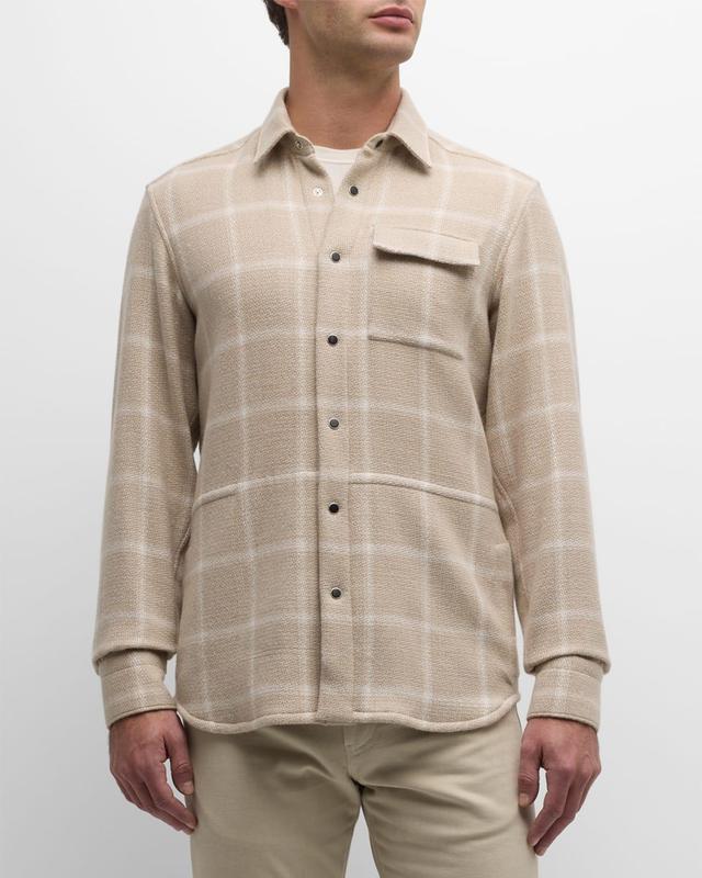 Mens Cashmere-Blend Overshirt Product Image