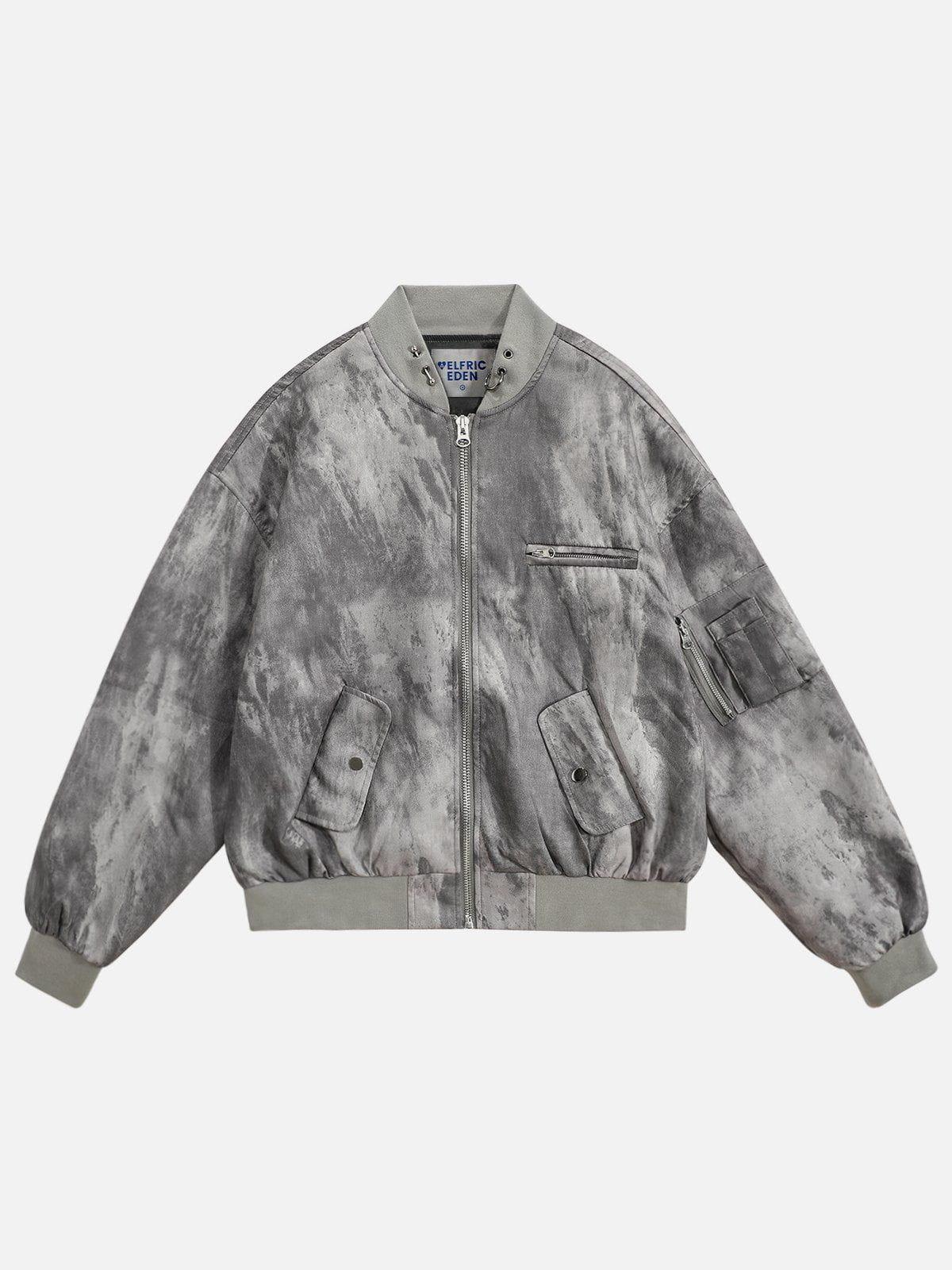 Aelfric Eden Tie Dye Bomber Jacket Product Image