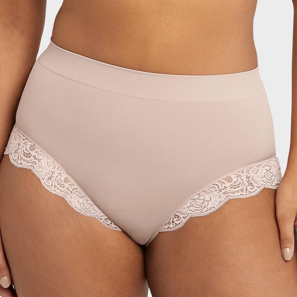 Maidenform Self Expressions Womens Feel Good Fashion Briefs with Lace - Evening Blush Product Image