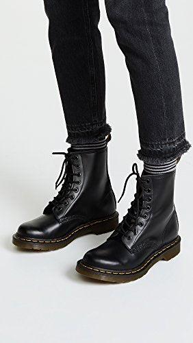 Dr. Martens Women's 1460 Smooth Leather 8 Eye Boot Combat Female Product Image