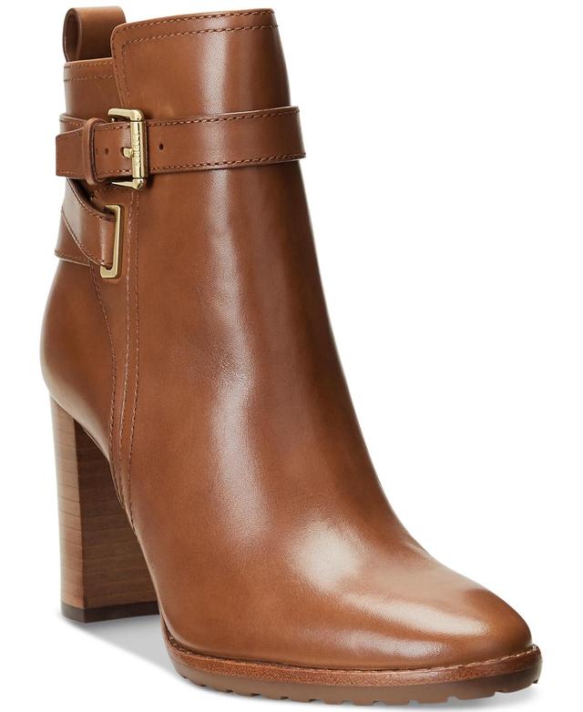 Lauren Ralph Lauren Womens Madisyn Buckled Dress Booties Product Image