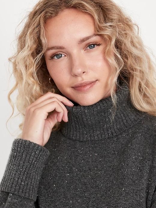 SoSoft Turtleneck Tunic Sweater Product Image