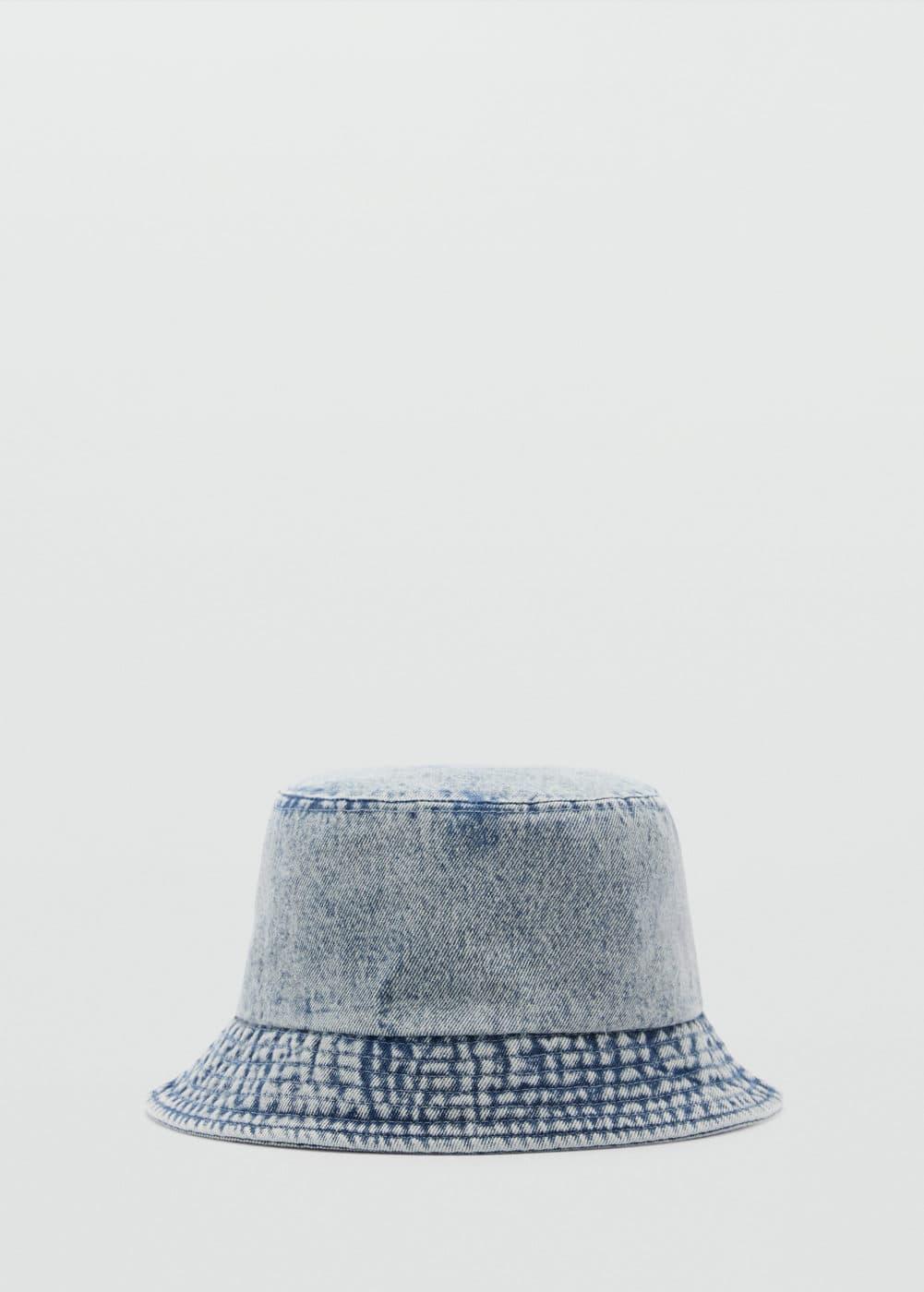 MANGO - Denim bucket hat - One size - Women Product Image