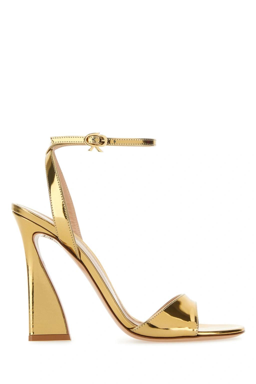 GIANVITO ROSSI Sandali-41 Nd  Female In Gold product image