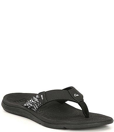 Reef Womens Santa Ana Vegan Leather Flip Flops Product Image