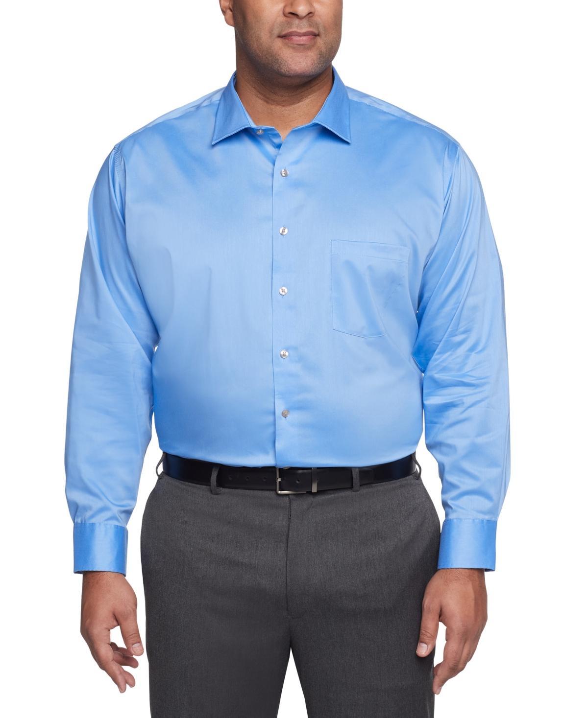 Van Heusen Mens Big & Tall Solid Dress Shirt Product Image