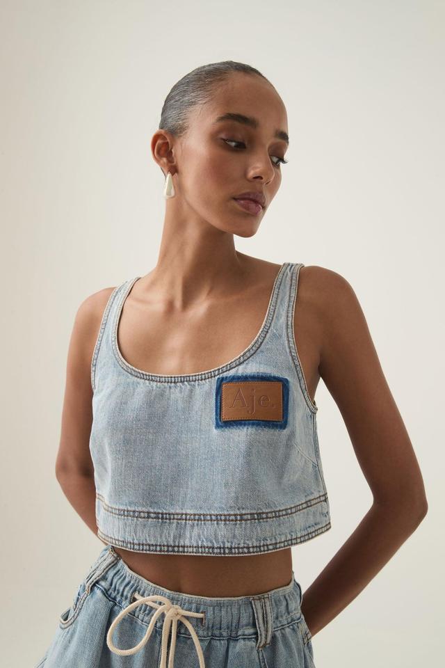 Aura Denim Top Product Image