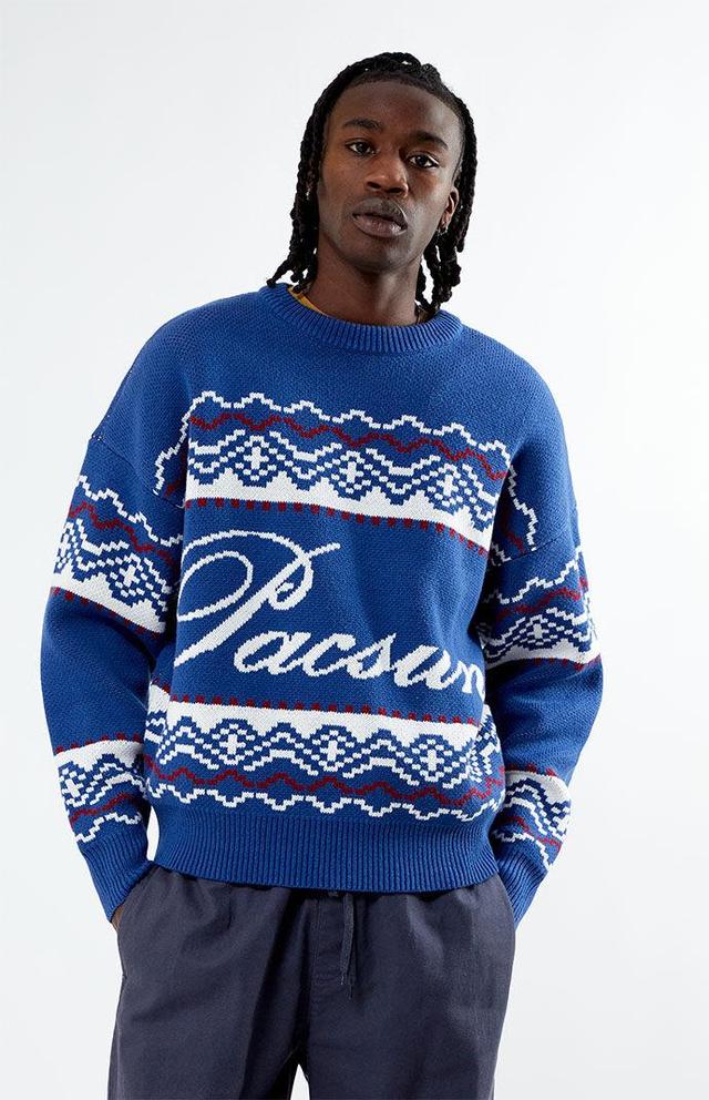 Mens Fairisle Crew Sweater Product Image