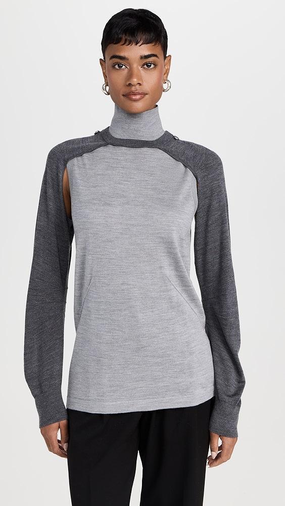 Helmut Lang Dt Apex T Neck Shirt | Shopbop Product Image