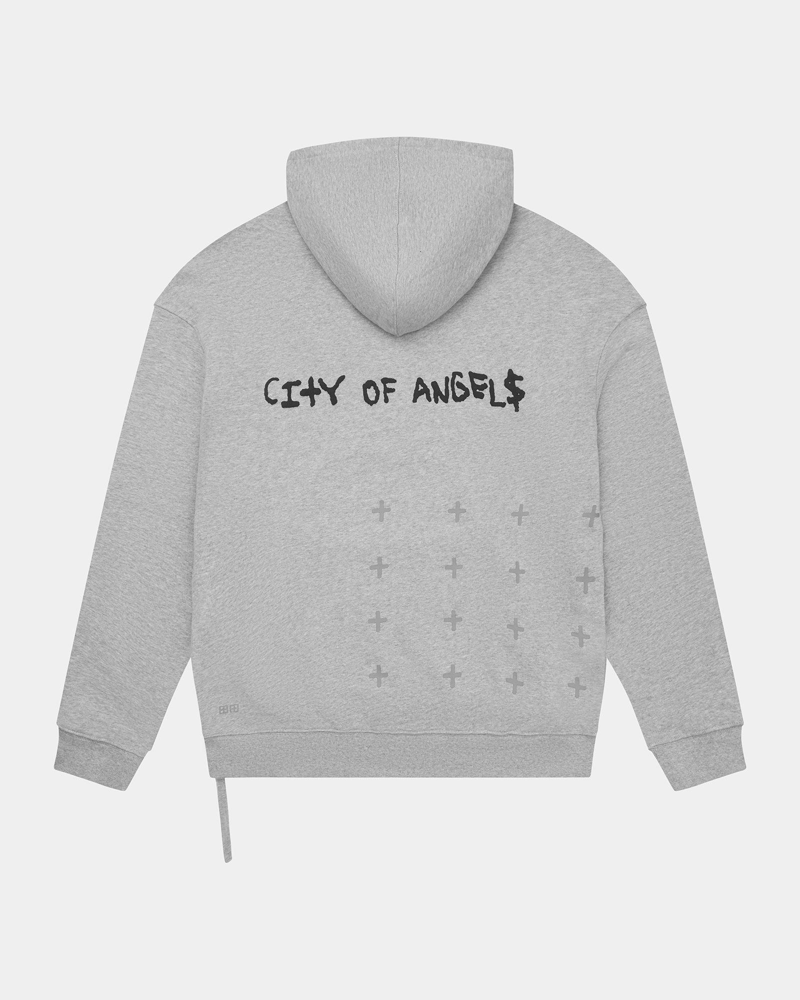 LA 4X4 BIGGIE HOODIE GREY MARLE Male Product Image