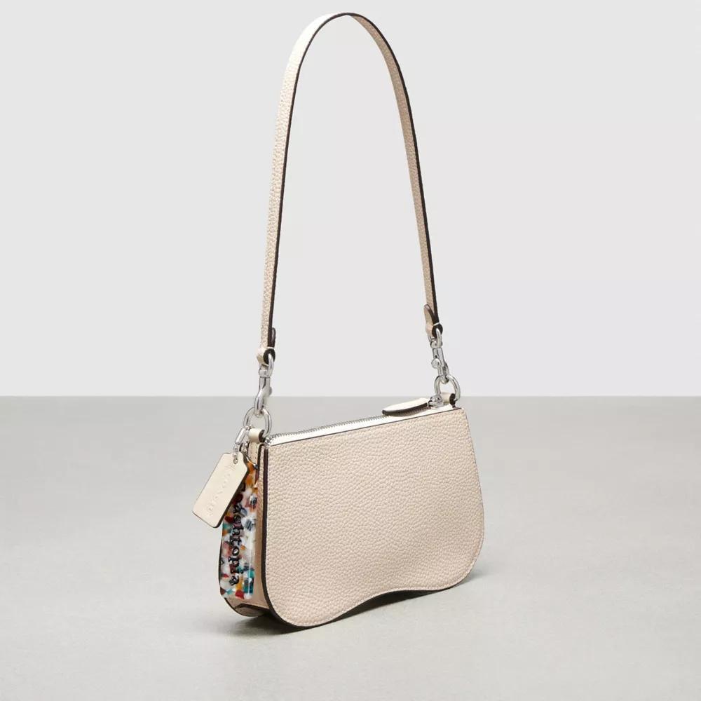 Wavy Baguette Bag In Pebbled Coachtopia Leather Product Image